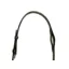 English Leather Neck Strap - With Loop for Martingale - Black